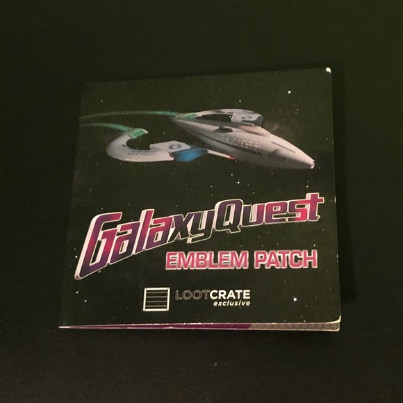 🪐 [4/$25] [BRAND NEW] 2015 LOOT CRATE EXCLUSIVE GALAXY QUEST EMBLEM PATCH PROP 🪐 - Picture 5 of 6